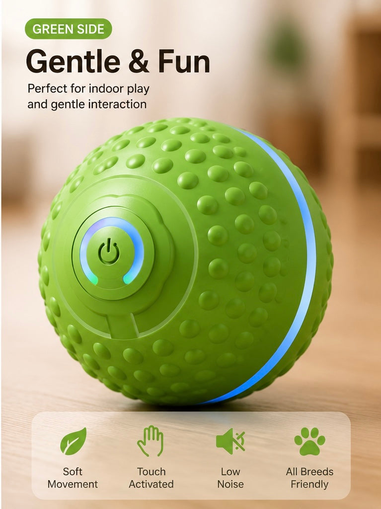 Self-Moving Smart Jumping Ball