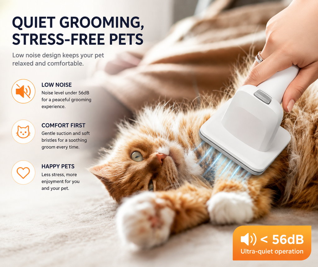3-in-1 Electric Pet Grooming Vacuum
