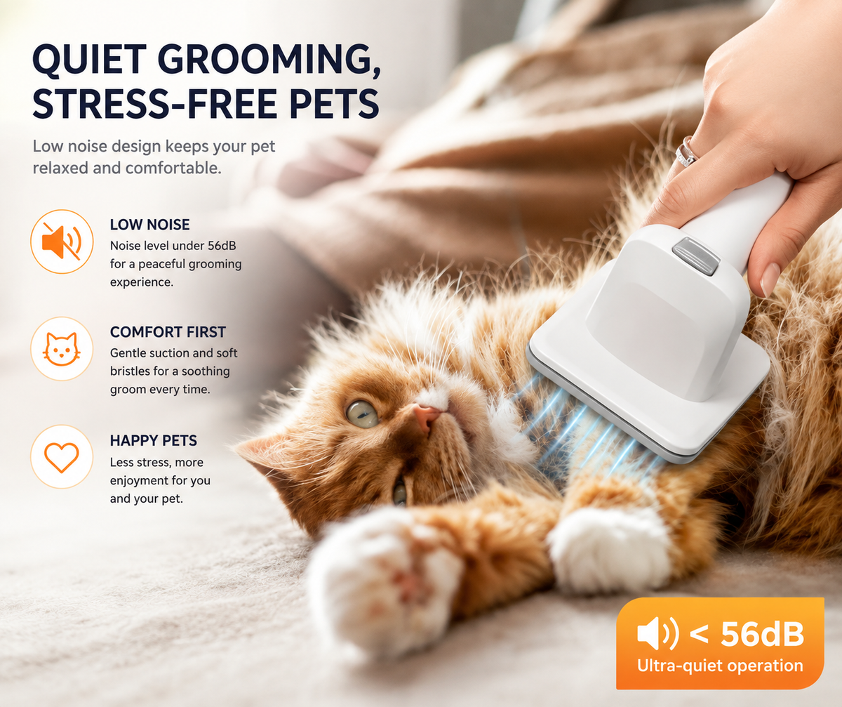 3-in-1 Electric Pet Grooming Vacuum