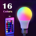 16-Color RGB LED Smart Lamp – E27, 220V